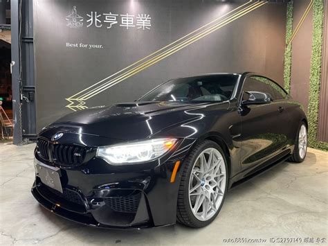 Bmw寶馬 M4 市場稀有滿配 M4c，環景handk抬顯黑色高光澤套件跑車化套件