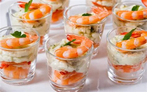 Verrines De Crevettes Saumon Et Fromage Frais Toutes Recettes