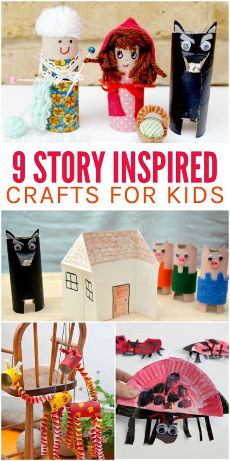 Make Reading Even More Fun With These 9 Story Inspired Kids Crafts For