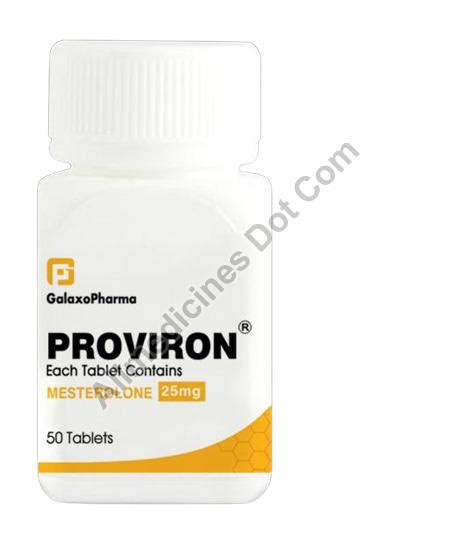 Proviron 25mg Tablet Composition Mesterolone At Rs 1900 In Nagpur