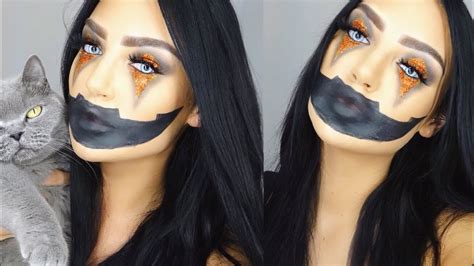 Sexy Pumpkin Halloween Makeup Deutsch Youtube