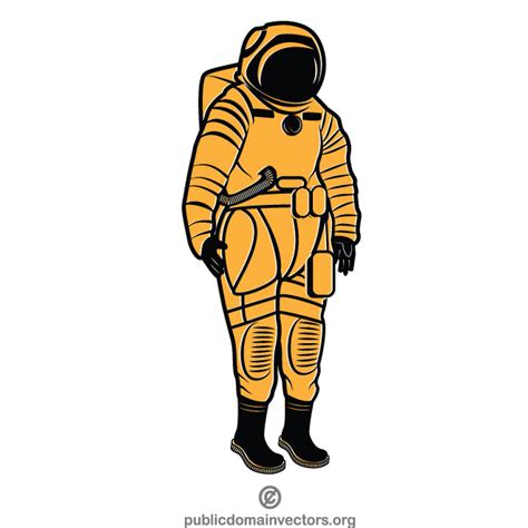 Astronaut suit Royalty Free Stock SVG Vector and Clip Art