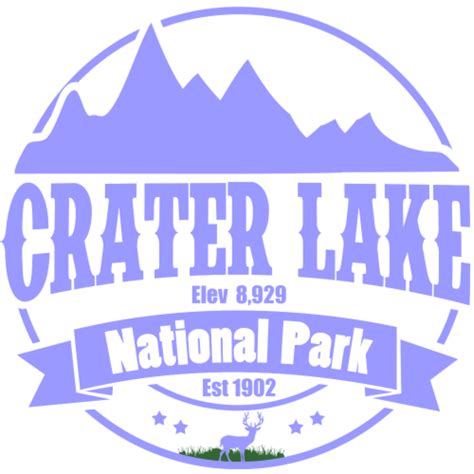 Crater Lake National Park Stickers