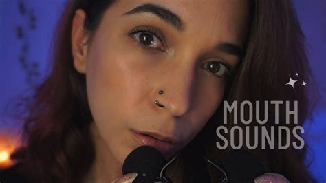 ASMR Sonidos De BOCA Muy Cerquita De Oreja A Oreja Mouth Sounds YouTube