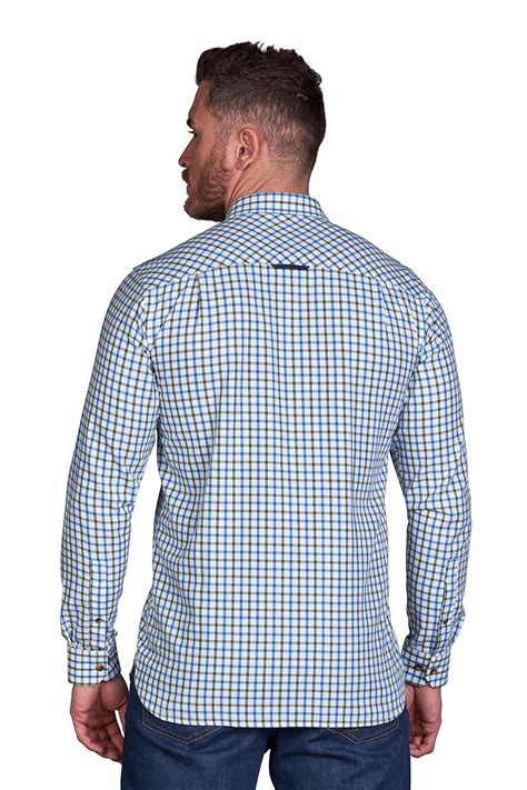 Shirts Long Sleeve Brush Twill Check Shirt Raging Bull