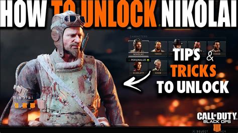 How To Unlock Nikolai In Black Ops Blackout How To Unlock