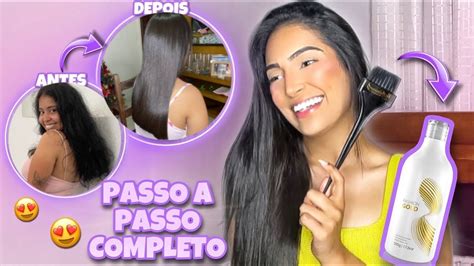 Como Fazer A Progressiva Perfeita Em Casa Passo A Passo Progressiva Fashion Gold Cabelo