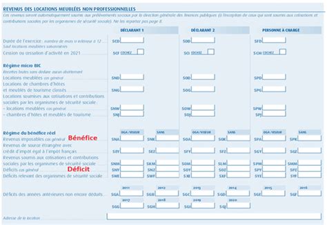 Formulaire 2042 C Pro tuto pour déclarer vos revenus locatifs