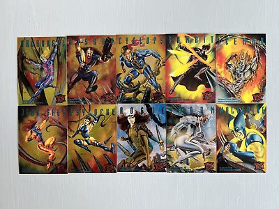 1995 FLEER ULTRA X MEN SINISTER OBSERVATIONS COMPLETE 10 CARD SET EBay