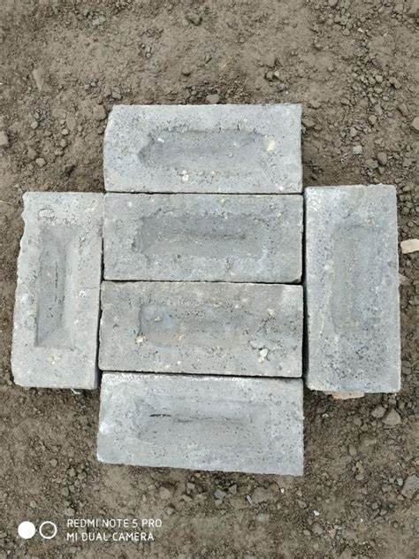 Rectangle Grey Fly Ash Bricks Size In X In X In At Rs In