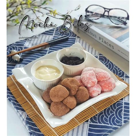 Resep Mochi Bites Dari Christinsetiorini Recipe Mochi Strawberry