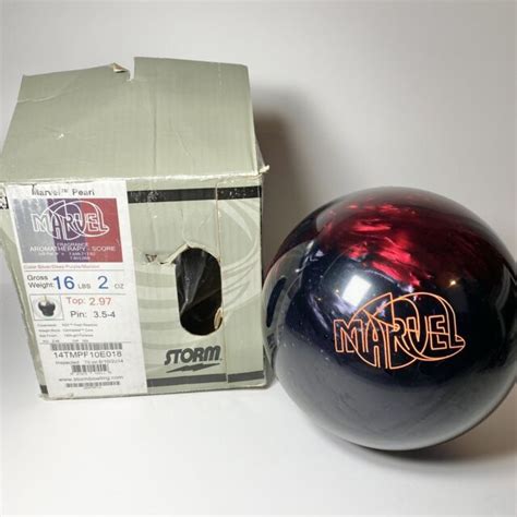 16lb Storm Marvel Pearl Bowling Ball For Sale Online Ebay