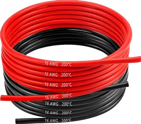 Mmobiel Fil Lectrique En Siliconen Awg Calibre Mm