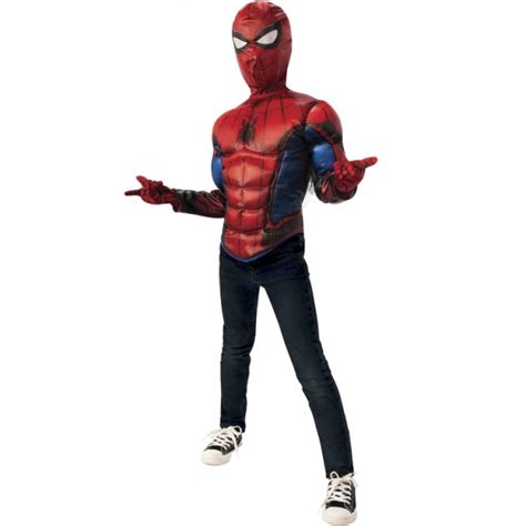 Disfraz Spiderman pecho musculoso para Niño Envío en 24h