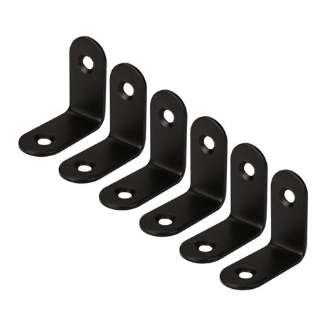 1 18x1 18 Angle Bracket Fastener Protector Fastener Black L Shaped