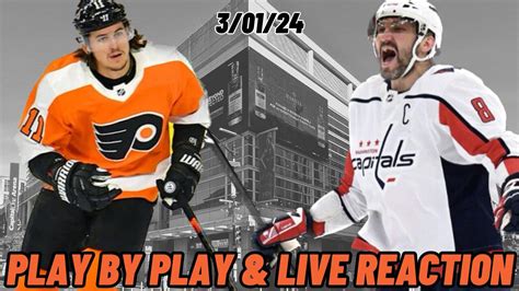 Philadelphia Flyers Vs Washington Capitals Live One News Page Video