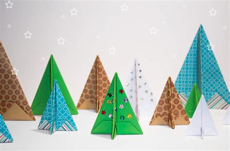 25 Origami Christmas Tree List Diy Christmas Decorations