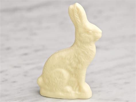 White Chocolate Easter Bunny: Small White Chocolate Bunnies