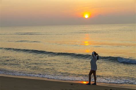 Woman Body Big With Bikini And Sunrise On Beach Stock Photo Image Of Relax Islands 320119122
