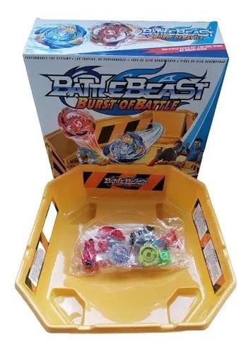 Set Tipo Beyblade Campo De Batalla Beyblades Lanzadores Mercadolibre