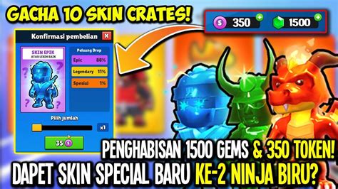 Gacha Skins Special Baru Stumble Guys Gila Dapet Ninja Special