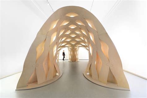 Gallery of Sewn Timber Shell / ICD University of Stuttgart + DDRC ...