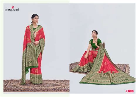 Manjuba Madushree Silk Vol 4 Organza Silk With Weaving Designer Wedding