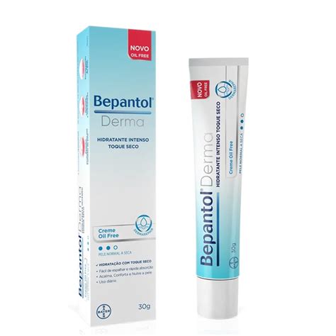 Creme Hidratante Bepantol Derma Toque Seco 30g Creme Hidratante