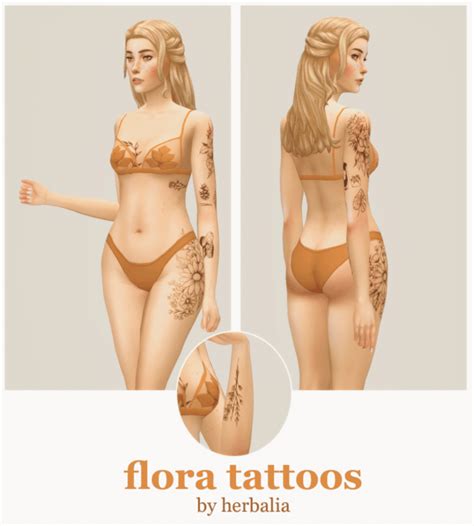 Sims Tattoos Absolute Best Tattoo Cc Packs Update