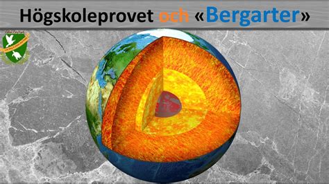 H Gskoleprovet Ord Kurs Bergarter Youtube