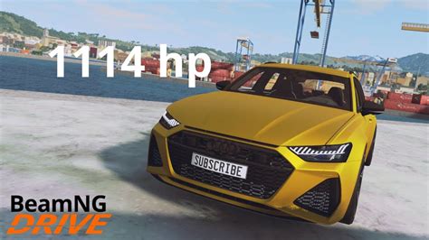 Audi Rs Avant C Hp Beamng Drive Youtube