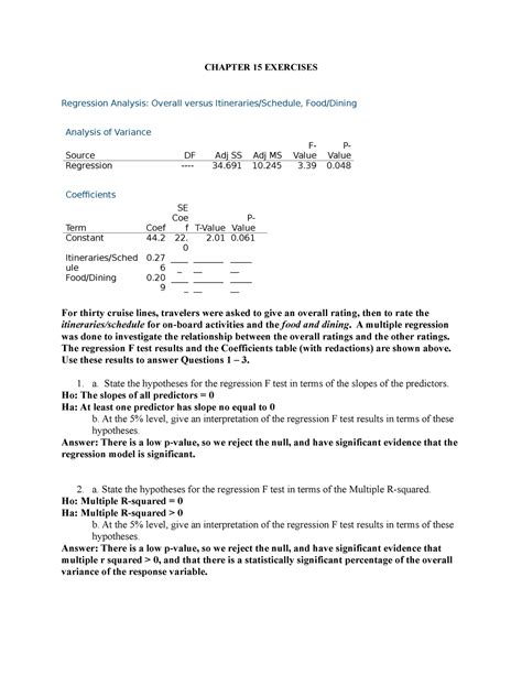 MGMT 305 Chap 15 HW DR GARY EVANS Use These Homework Packets To