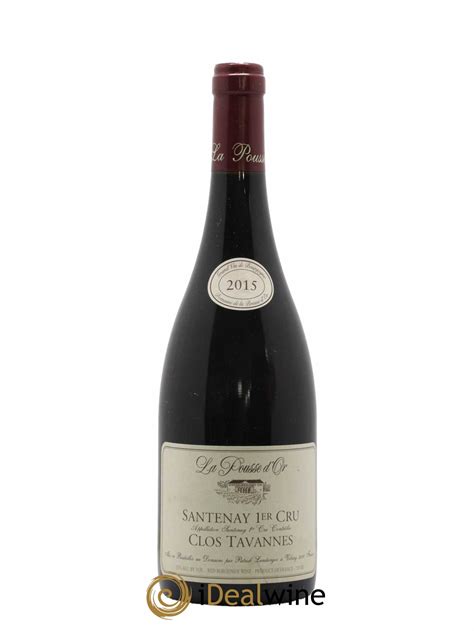 Acheter Santenay 1er Cru Clos Tavannes La Pousse D Or Domaine De 2015