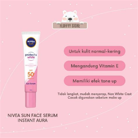 Jual Nivea Sun Face Protection Serum Spf 50 Pa Instant Aura Shopee Indonesia