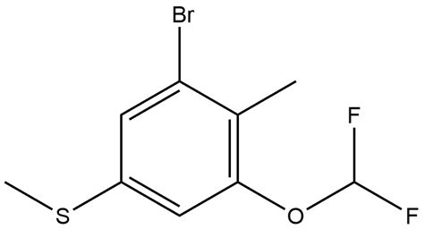 Bromo Difluoromethoxy Methyl Methylthio Benzene Cas