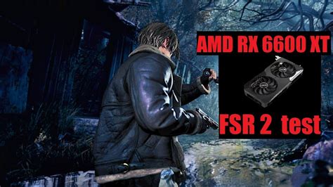 Resident Evil 4 Chainsaw Demo On RX 6600 XT Core I5 10400f ALL FSR 2