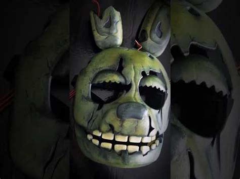 Archivo STL Máscara Springtrap FNAF Five Nights At Freddy s