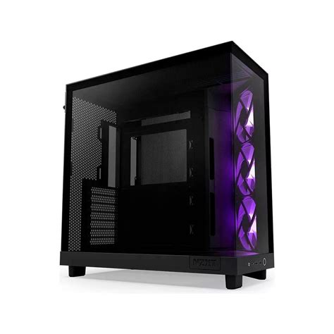 Gabinete Gamer NZXT H6 Flow Flow Edition ATX Mid Tower Lateral Em