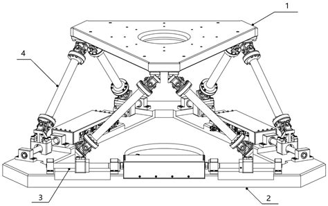 一种多自由度并联调整平台