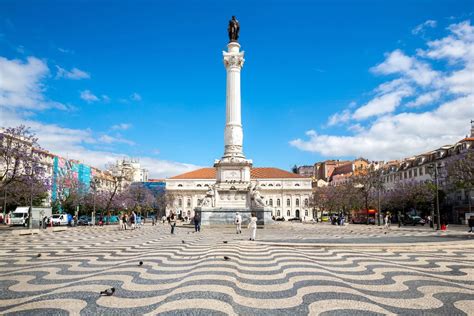 La Plaza Rossio de Lisboa Lisbonne Histoire du portugal Visite guidée