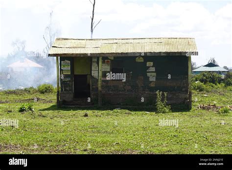 Abandoned Building At Lake Naivasha Kenya Stock Photo Alamy