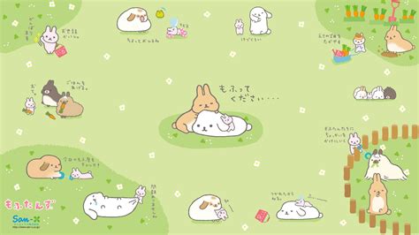 Kawaii Bunny Desktop Wallpapers - Wallpaper Cave