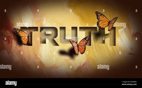 Graphic Design Of The Christian Concept Of The Truth Shall Set You