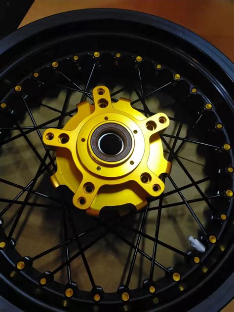 Vacuum Tubeless Wheels Se Supermoto Cnc Alloy Wheels Super Quality