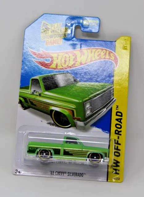 Hot Wheels Hw Off Road Chevy Silverado K Mart Vert Exclusif