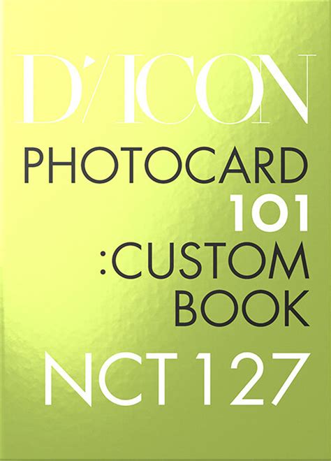 Dicon Photocard Custom Book City Of Angel Nct