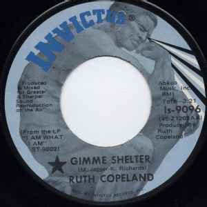 Ruth Copeland - Gimme Shelter | Releases | Discogs