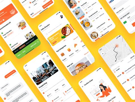 Food Delivery Mobile App Ui Kit Figma By Chiragvadukia Codester