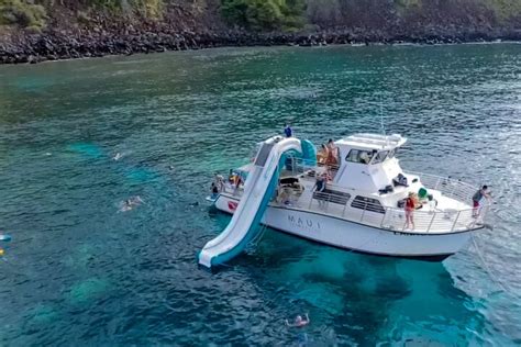 Maui Snorkel And Slide Exclusive Molokini Crater Experience On Lani Kai