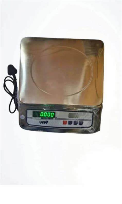 Kg Electronic Table Top Weighing Machine For Industrial Use At